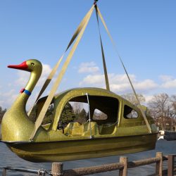 猿賀公園見晴ヶ池ボート開き・延期のお知らせ